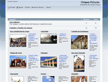 Tablet Screenshot of chiapaspictures.com